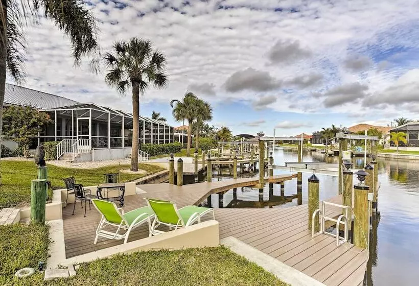 Canalfront Cape Coral Home W/ Private Dock!