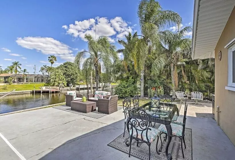 Canalfront House W/ Heated Pool & 2 Patios!