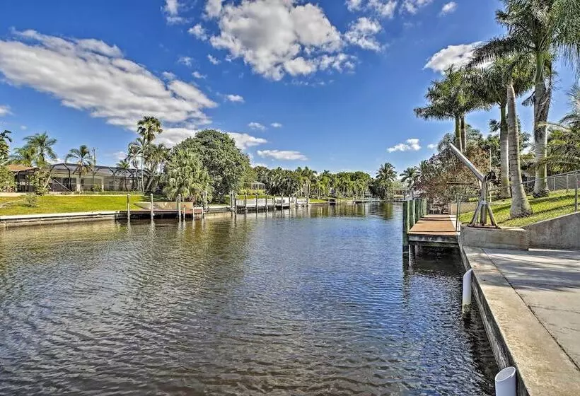 Canalfront House W/ Heated Pool & 2 Patios!