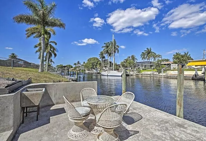 Canalfront House W/ Heated Pool & 2 Patios!