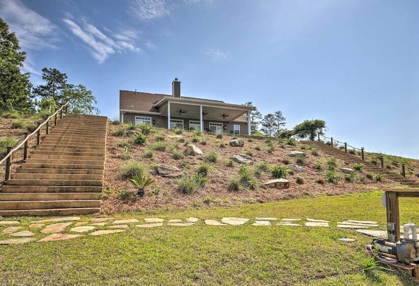 Elegant Lakefront Gem W/ Dock + Sunset Views!