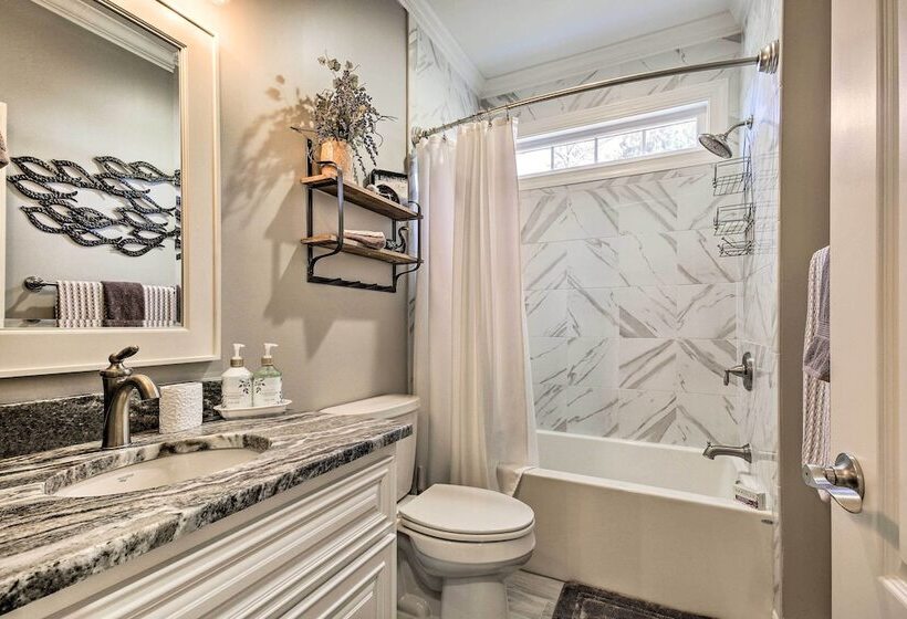 Elegant Lakefront Gem W/ Dock + Sunset Views!