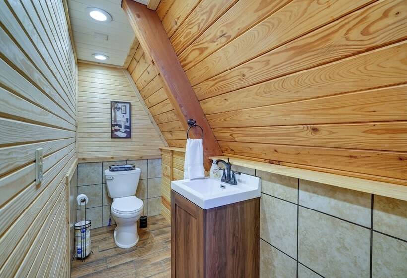 Lakefront A Frame Cabin With Community Perks