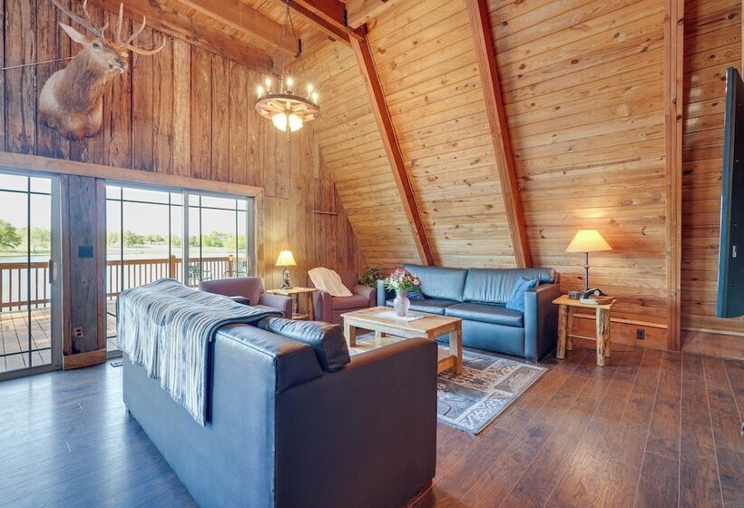 Lakefront A Frame Cabin With Community Perks