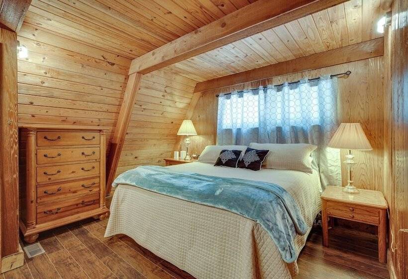 Lakefront A Frame Cabin With Community Perks