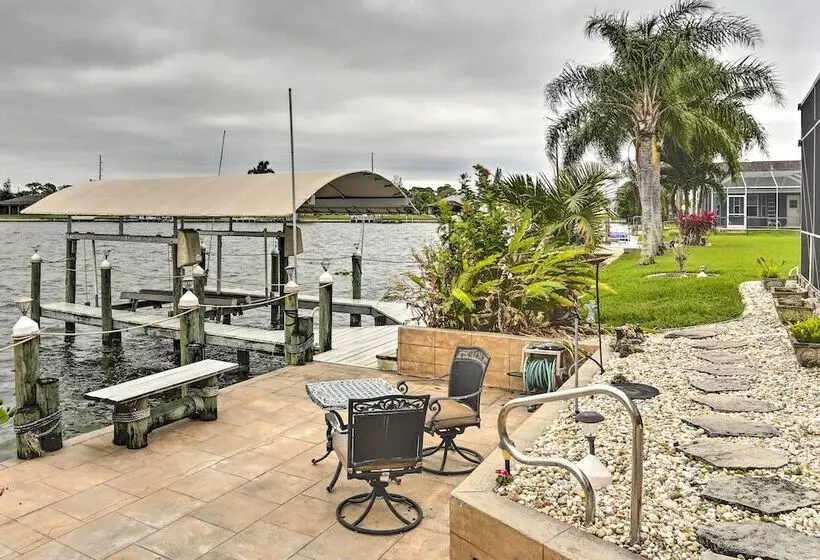 Lakefront Cape Coral Home W/ Private Pool & Dock!