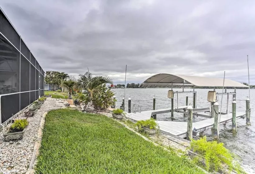 Lakefront Cape Coral Home W/ Private Pool & Dock!
