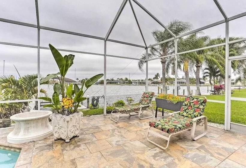 Lakefront Cape Coral Home W/ Private Pool & Dock!
