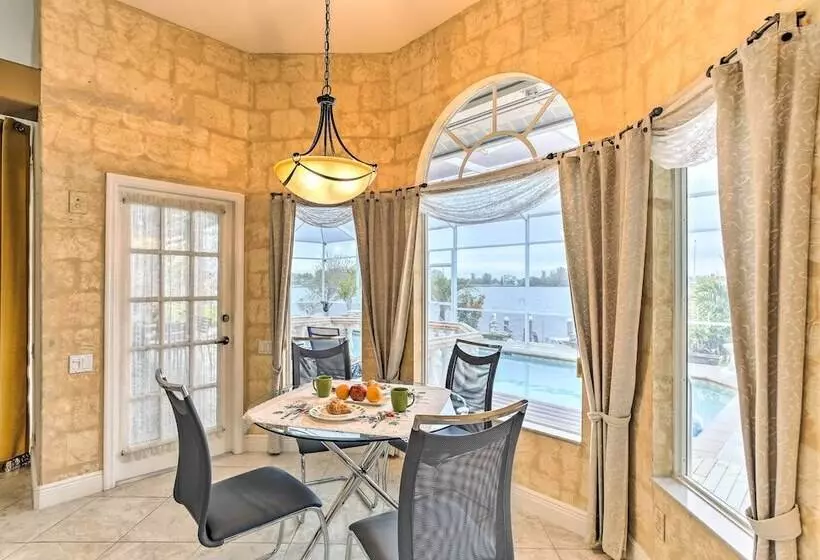 Lakefront Cape Coral Home W/ Private Pool & Dock!
