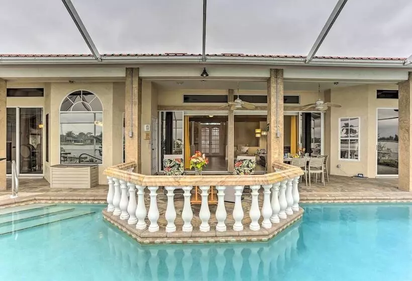 Lakefront Cape Coral Home W/ Private Pool & Dock!