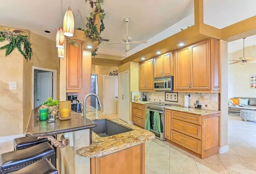 Lakefront Cape Coral Home W/ Private Pool & Dock!