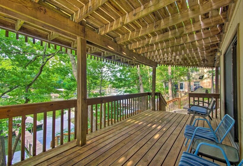 Private Boat Dock: Lakefront Eldon Home!