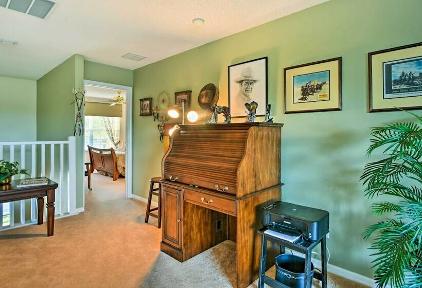 Luxe Terra Verde Villa W/ Theater: 6 Mi To Disney!