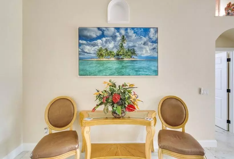 Luxe Waterfront Oasis W/ Dock, Heated Pool & Spa!