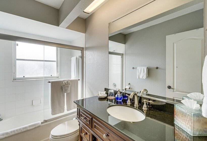 Luxe Waterfront Oasis W/ Dock, Heated Pool & Spa!