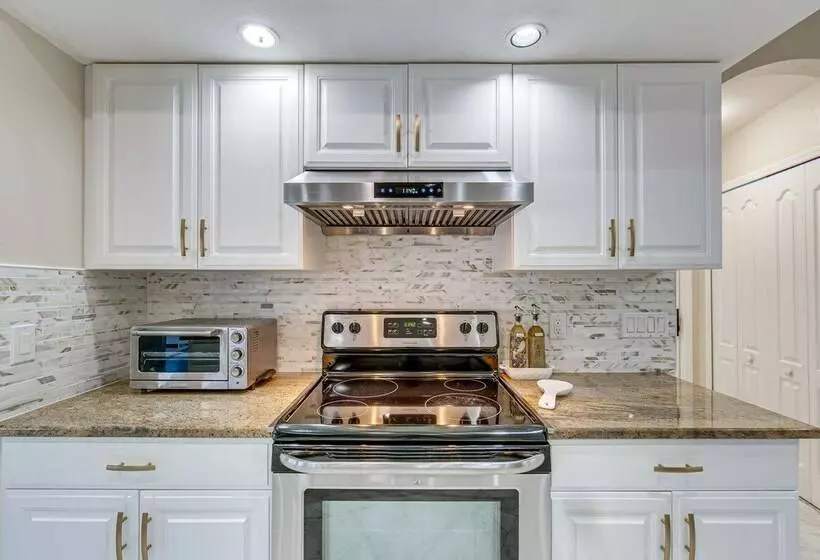 Luxe Waterfront Oasis W/ Dock, Heated Pool & Spa!