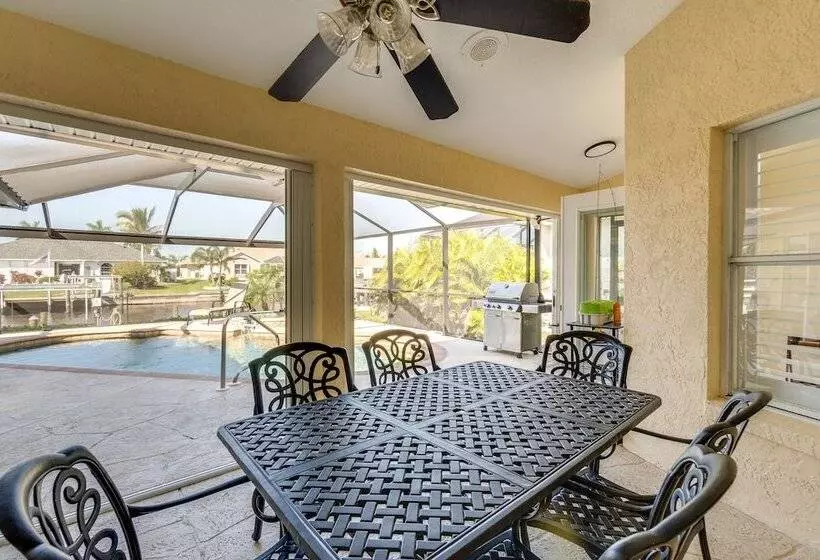 Luxe Waterfront Oasis W/ Dock, Heated Pool & Spa!