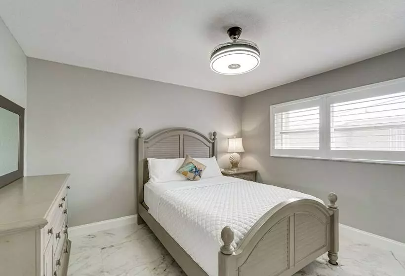 Luxe Waterfront Oasis W/ Dock, Heated Pool & Spa!