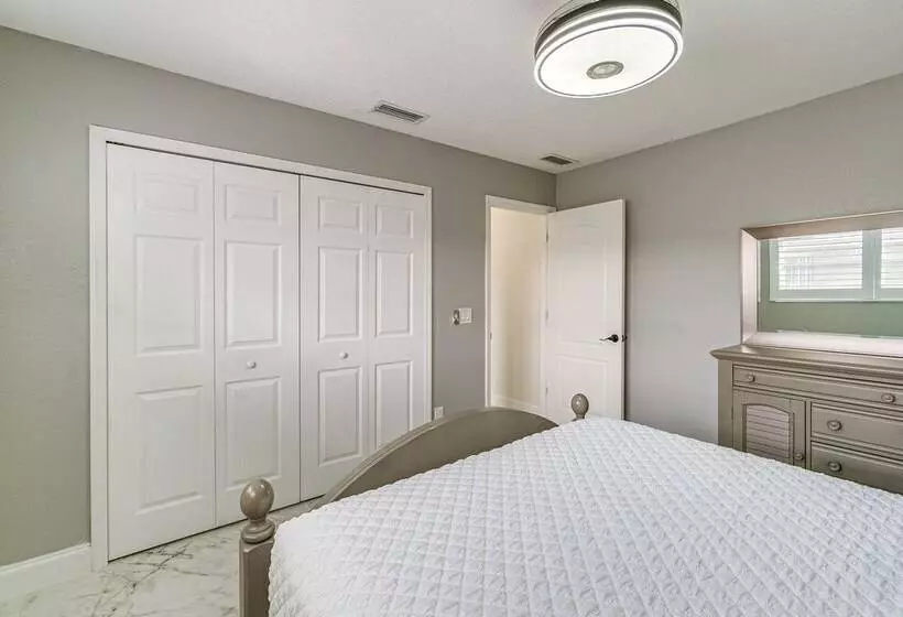 Luxe Waterfront Oasis W/ Dock, Heated Pool & Spa!