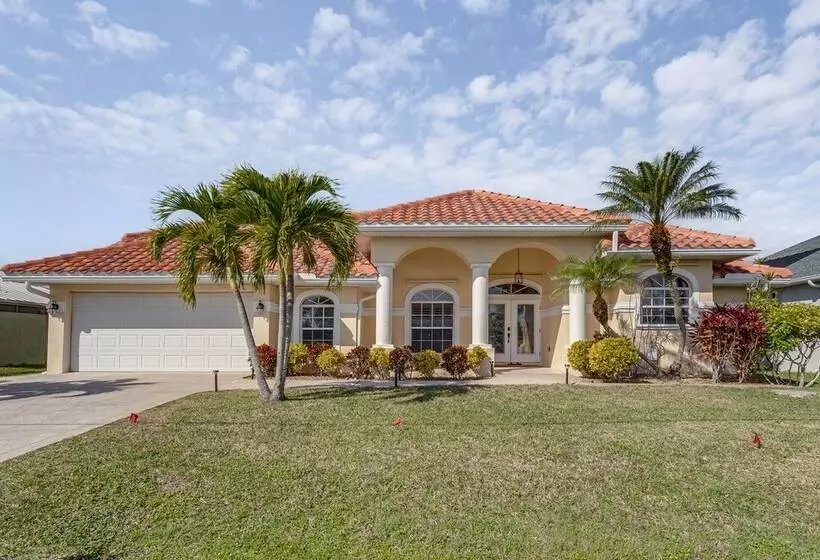 Luxe Waterfront Oasis W/ Dock, Heated Pool & Spa!