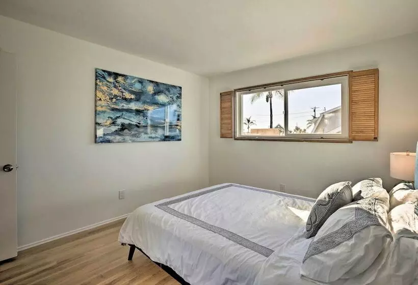 Oceanside Home W/ Patio & Grill, Walk To Beach!