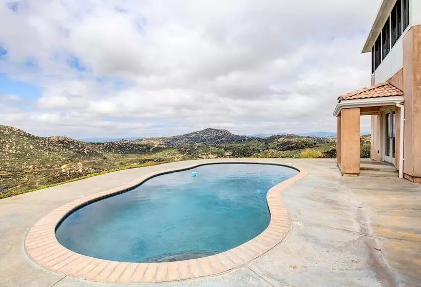 Mountaintop Ramona Home: Private Pool, Near Lake!