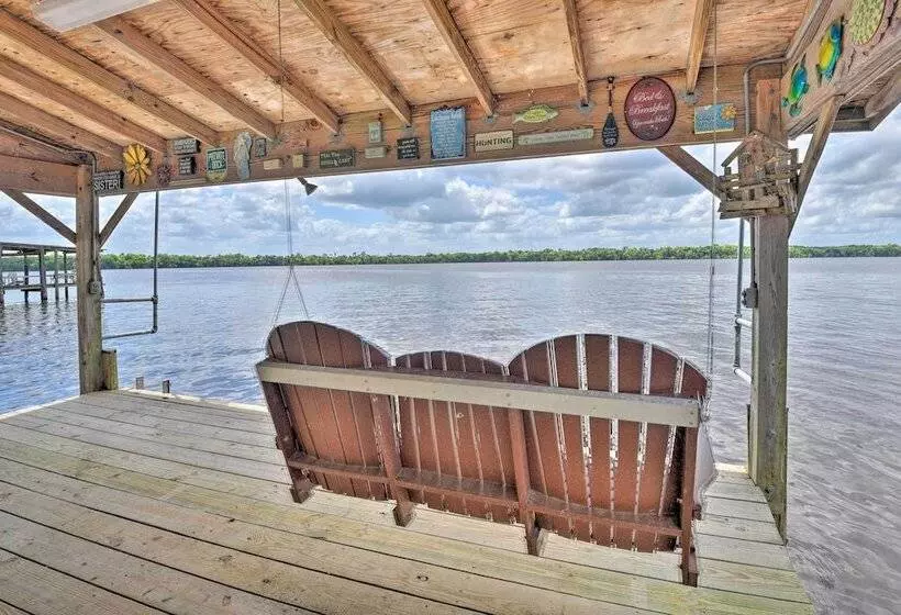 Picturesque Retreat On St Johns River + Docks