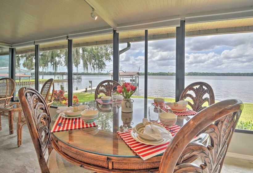 Picturesque Retreat On St Johns River + Docks