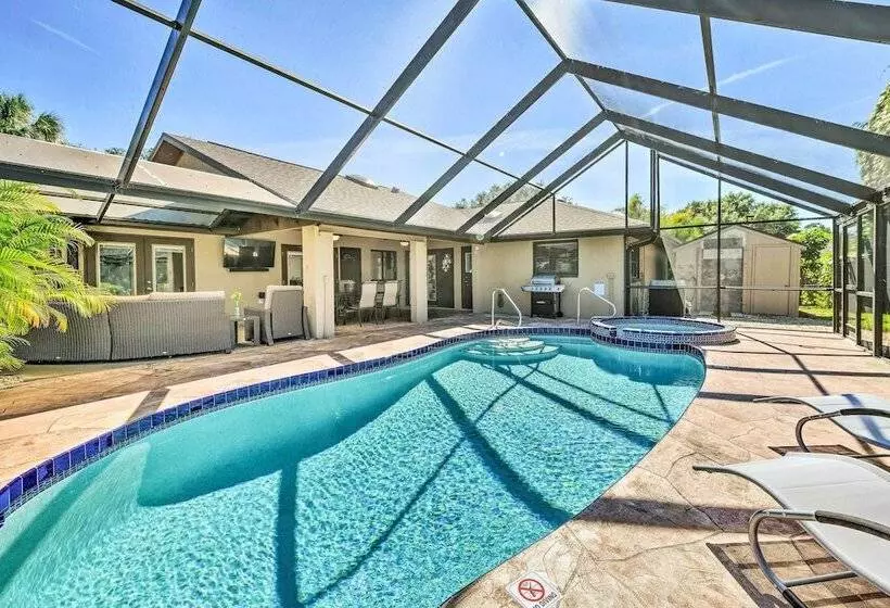 Port Charlotte Retreat W/ Heated Pool & Spa!