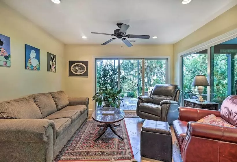 Rustic Beaufort Home W/ Stunning Marsh Views!