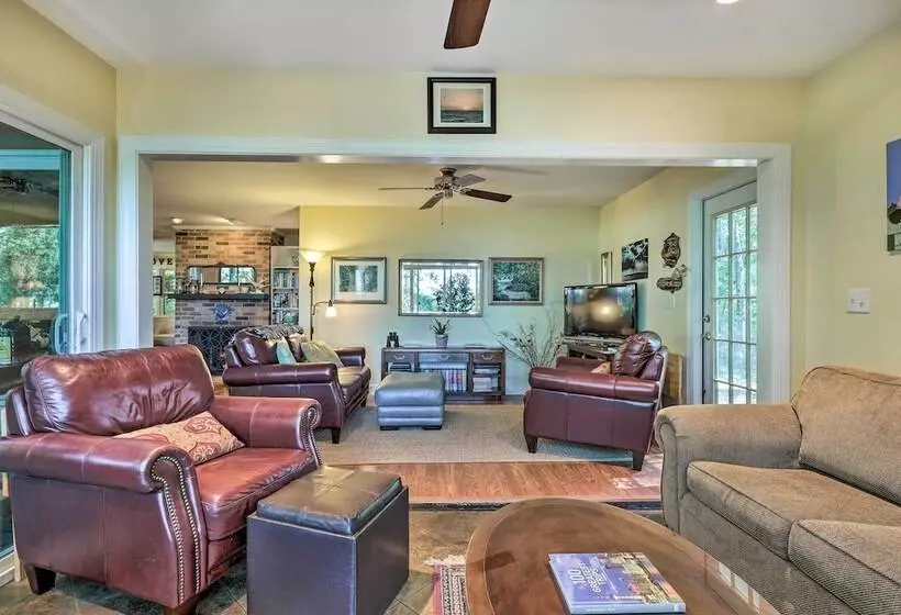 Rustic Beaufort Home W/ Stunning Marsh Views!