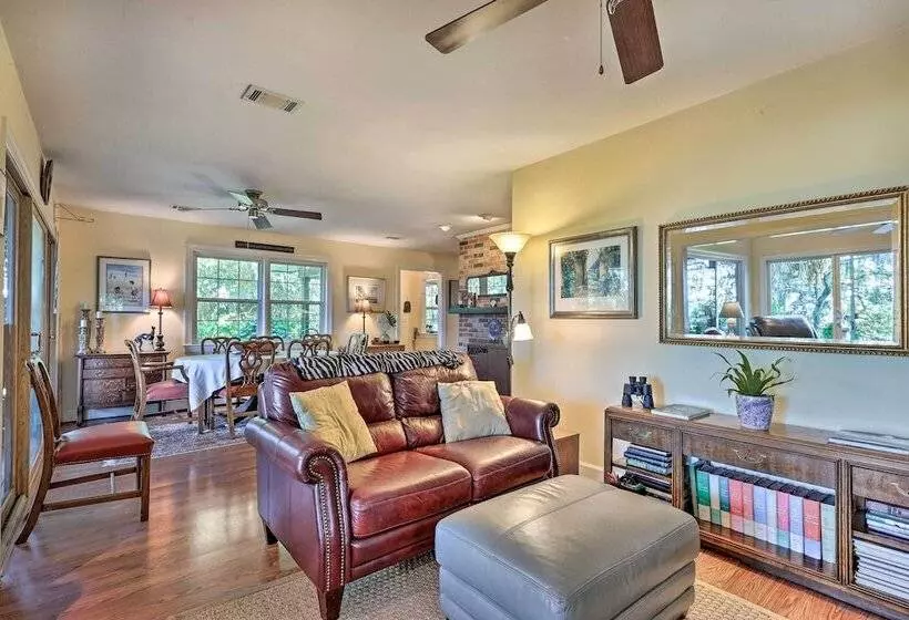 Rustic Beaufort Home W/ Stunning Marsh Views!