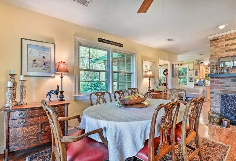 Rustic Beaufort Home W/ Stunning Marsh Views!