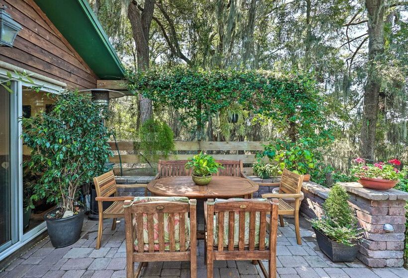 Rustic Beaufort Home W/ Stunning Marsh Views!