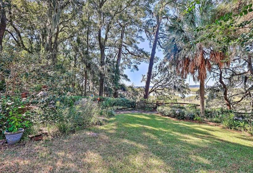 Rustic Beaufort Home W/ Stunning Marsh Views!