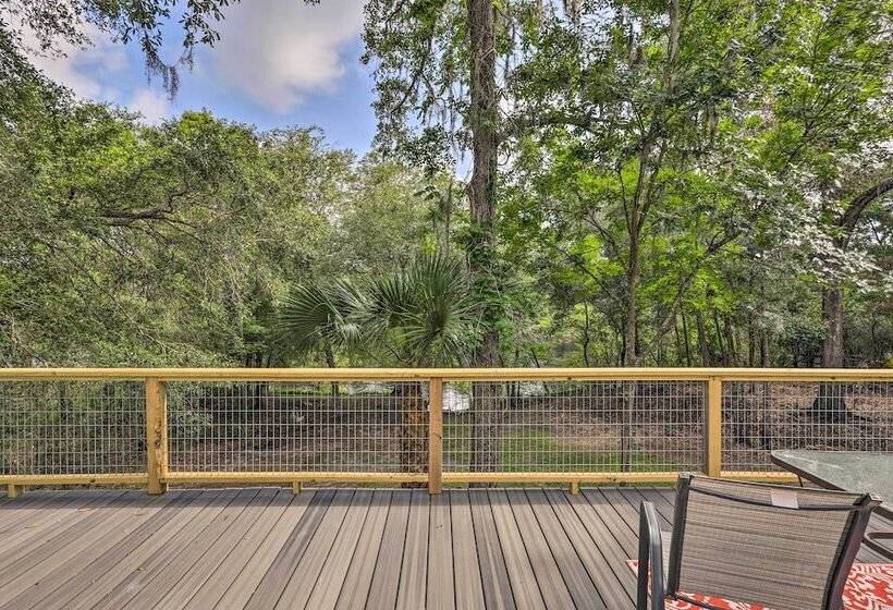 Suwannee Riverfront Home: Grill, Near Springs