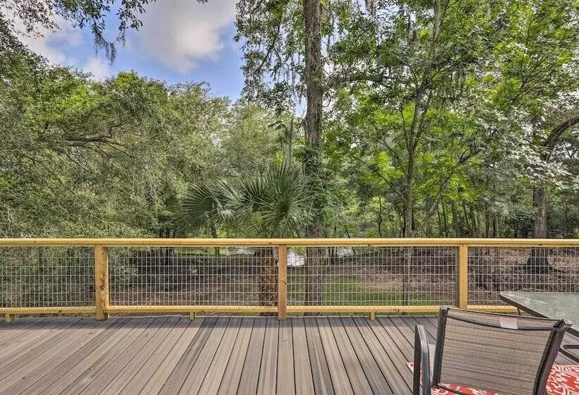 Suwannee Riverfront Home: Grill, Near Springs