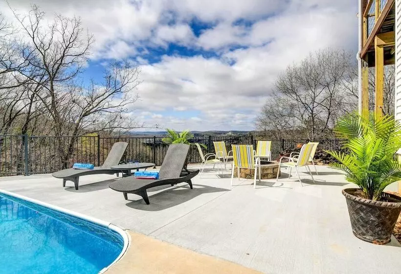 Secluded Branson Escape W/ Pool & Game Room!