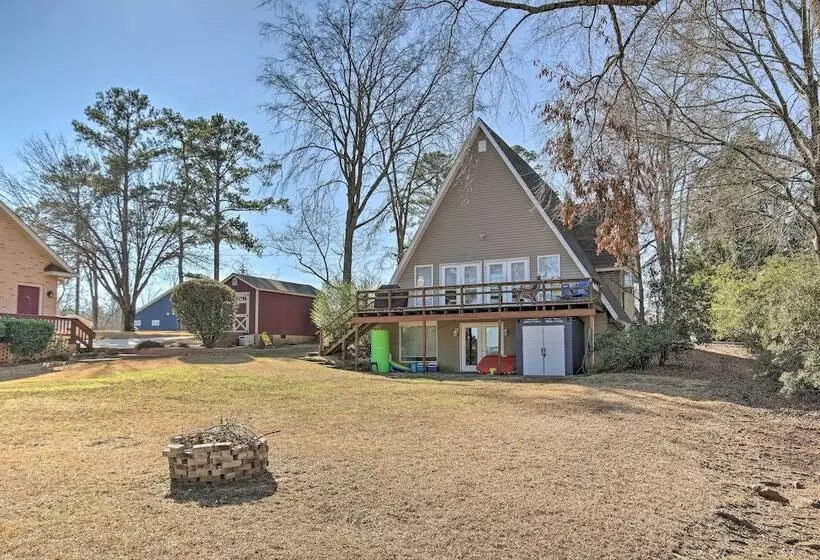 Waterfront Chapin Home W/ Private Dock!