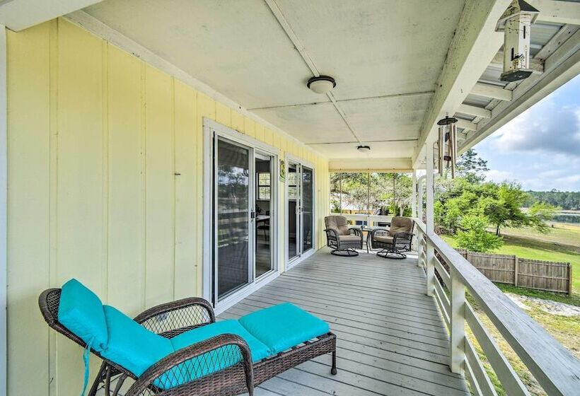 Waterfront Hawthorne Hideaway With Fire Pit!