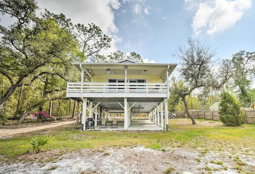 Waterfront Hawthorne Hideaway With Fire Pit!