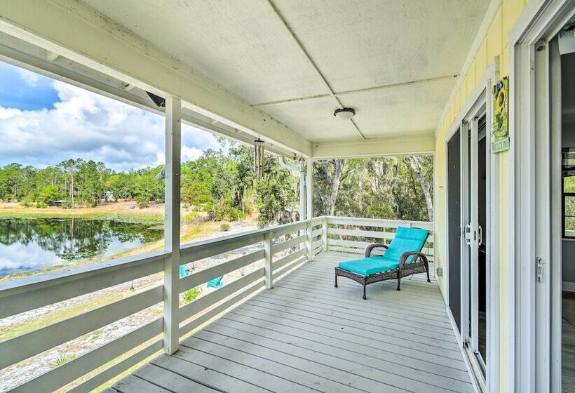 Waterfront Hawthorne Hideaway With Fire Pit!