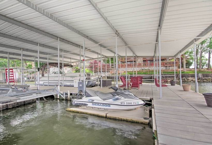 Private Dock: Waterfront Lake Ozark Home!