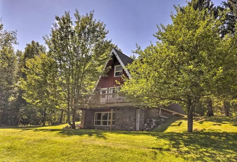 A Frame Cabin W/ Private Boat Dock!