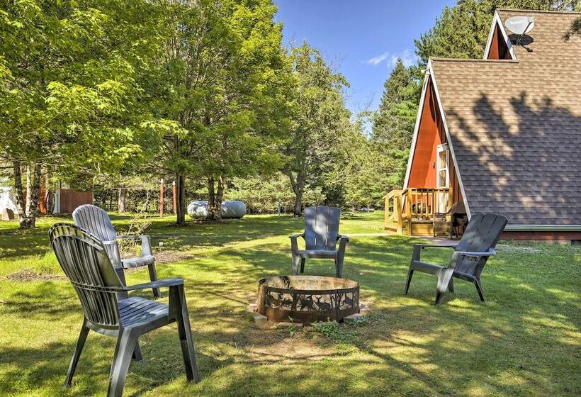 A Frame Cabin W/ Private Boat Dock!