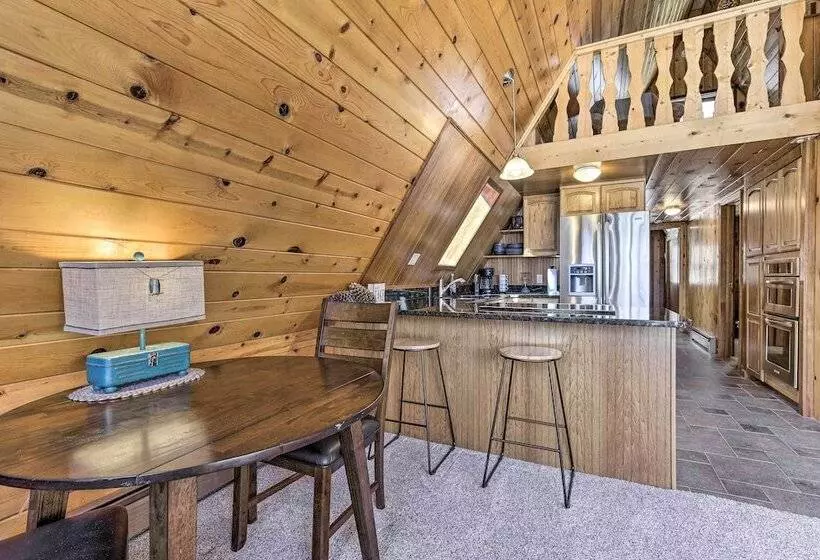 A Frame Cabin W/ Private Boat Dock!