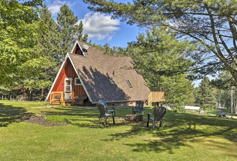 A Frame Cabin W/ Private Boat Dock!