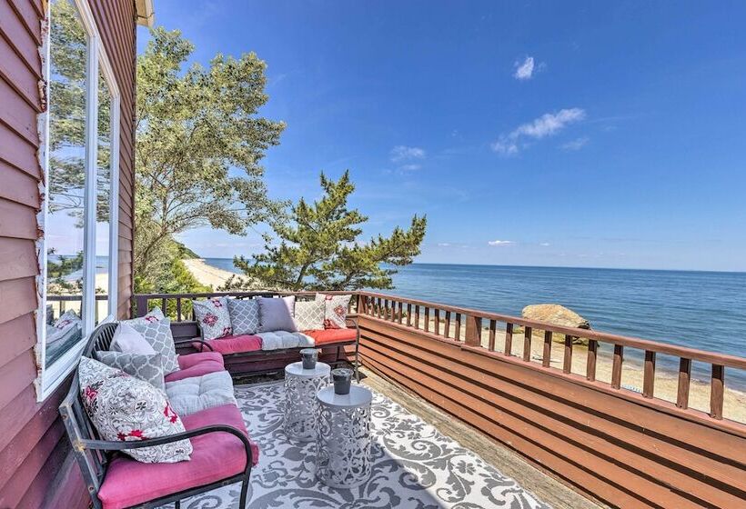 Beachfront Wading River Home W/ Deck & Grill!