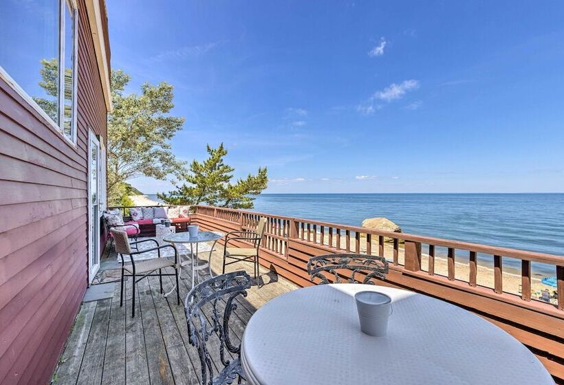 Beachfront Wading River Home W/ Deck & Grill!