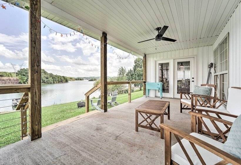 Cherokee Lake Home W/ Private Dock & Patio!